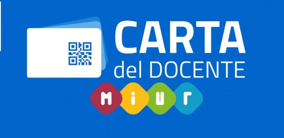 Logo carta del docente Miur