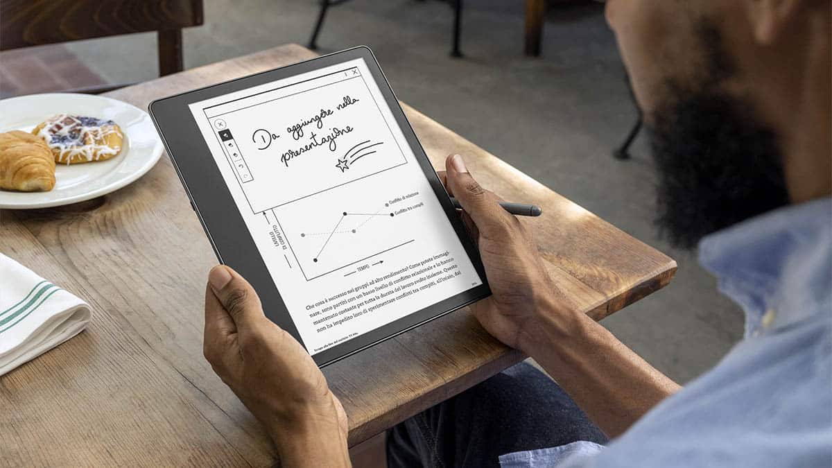 Amazon Kindle Scribe come funziona