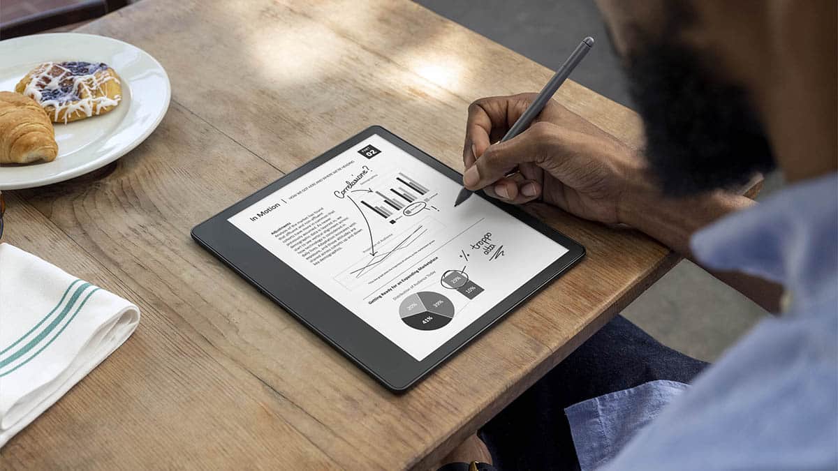 Amazon Kindle Scribe note sui documenti