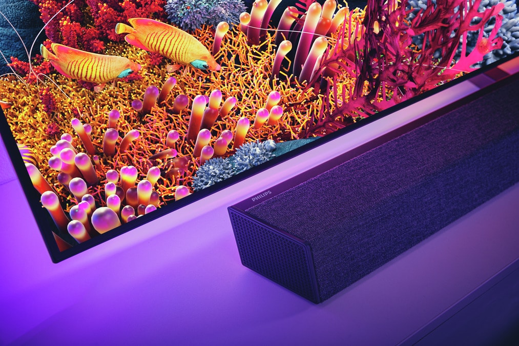 2 nuovi modelli OLED+ e un nuovo Mini-LED nella gamma 2022 di TV Philips Ambilight