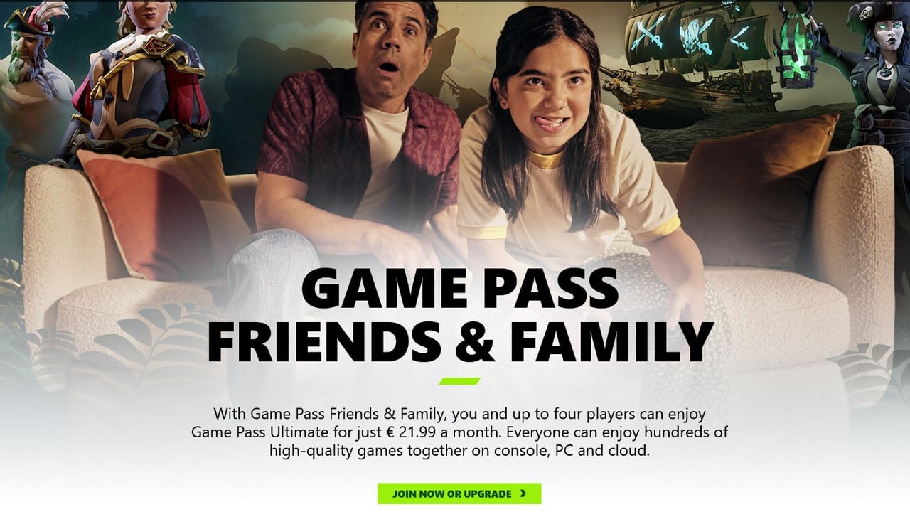 Xbox Game Pass famiglia - Family & Friends