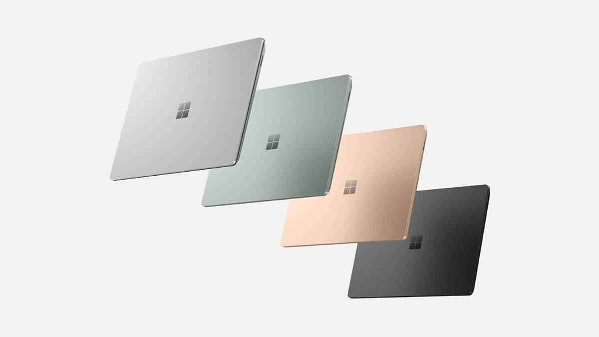 Microsoft Surface Laptop 5 colori