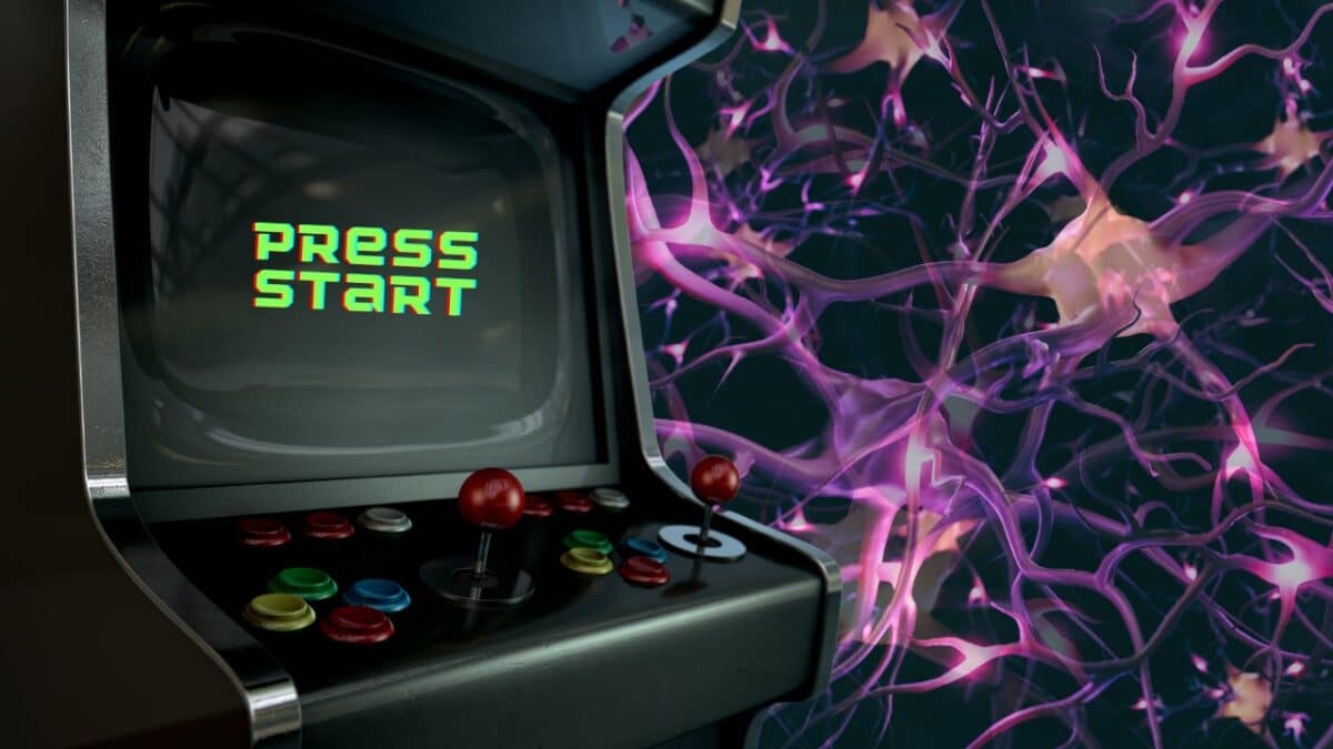 Neuroni giocano ad un videogioco Pong