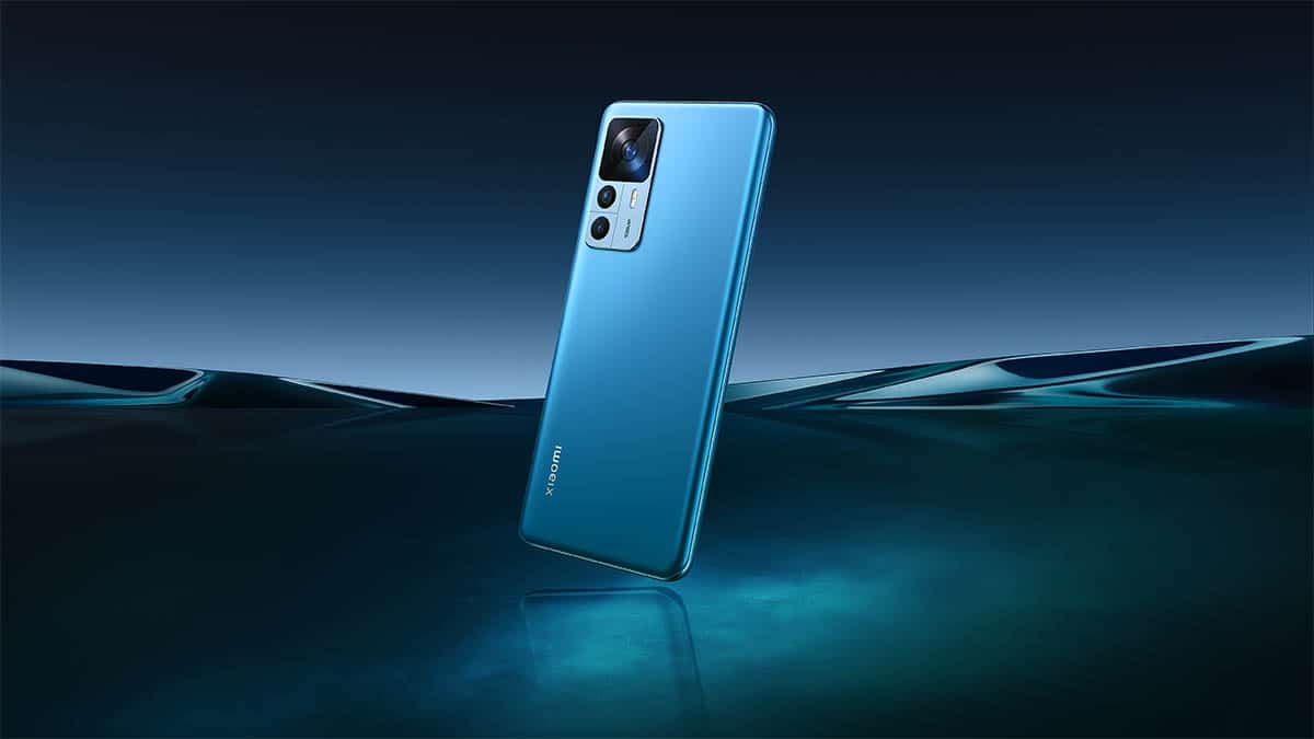 Xiaomi 12T retro blu