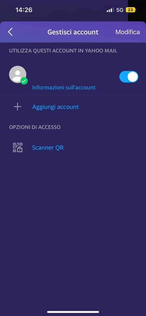 Come funziona Yahoo Mail su IOS e Android