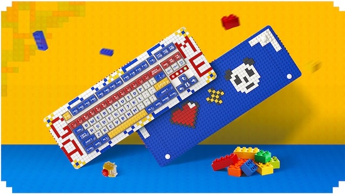 PIXEL - Tastiera meccanica con Lego