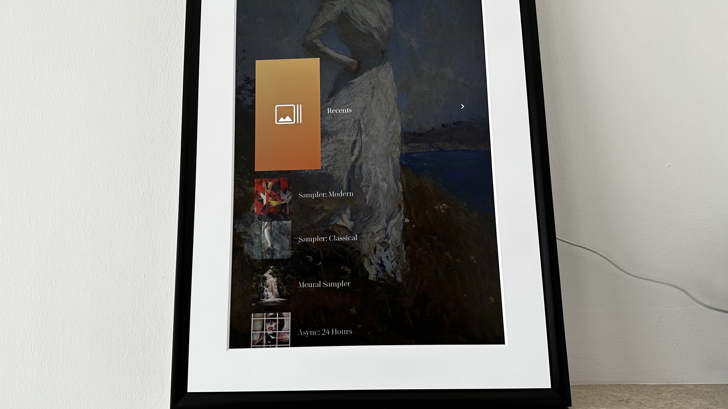 Recensione Meural Canvas II, il quadro digitale che porta l'arte in casa