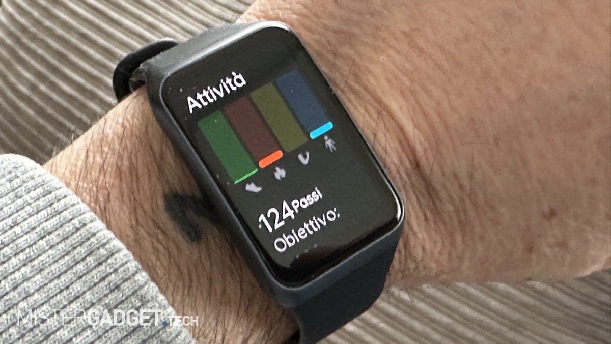 sintesi delle attività su OPPO Band 2