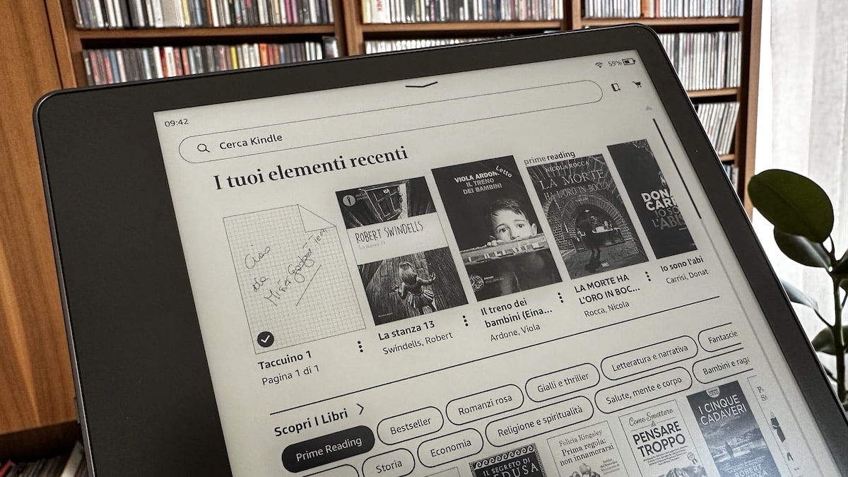 Recensione Amazon Kindle Scribe, un po' eBook un po' bloc notes