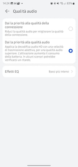 Recensione Huawei FreeBuds 5i, la app Huawei AI Life