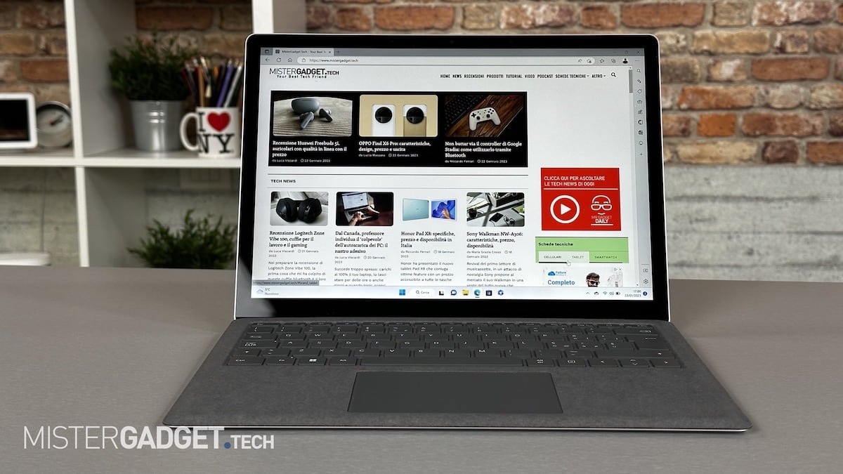 Recensione Microsoft Surface Laptop 5