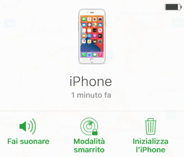 ripristina iPhone senza password