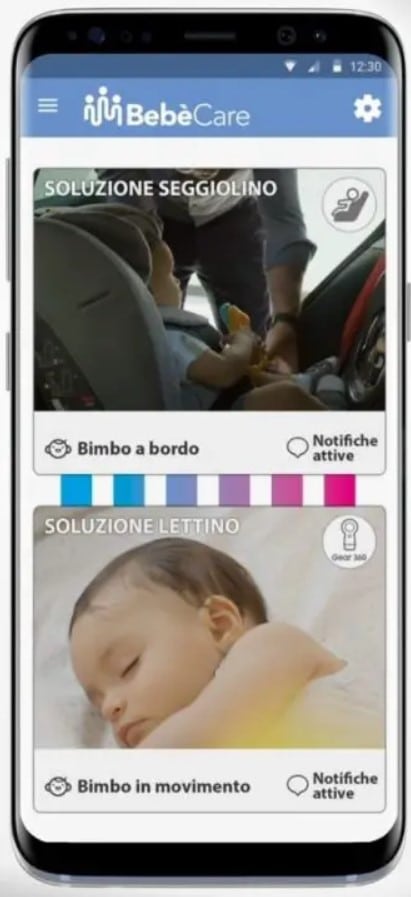 Da Samsung e Chicco arriva BebèCare