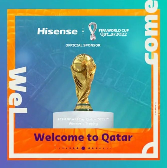 Hisense Sponsor coppa del mondo FIFA 2022