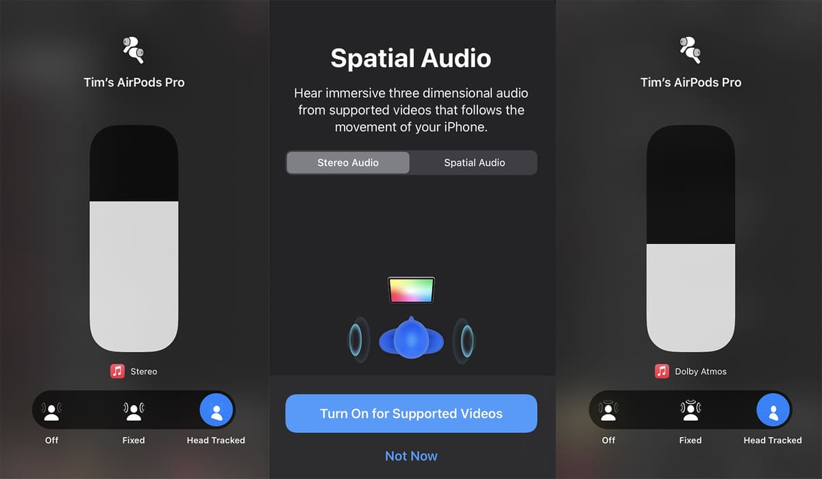 Audio Spaziale Apple