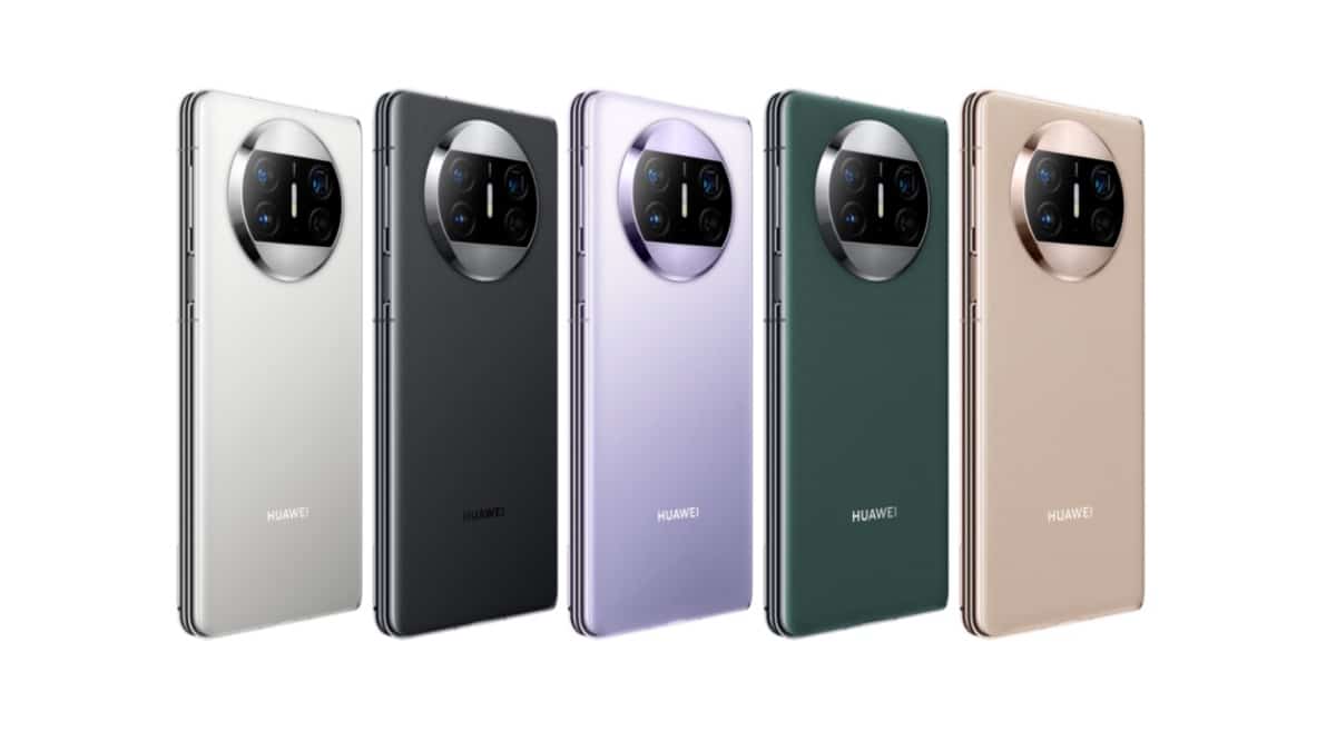 HuaweiMateX3 tutti i colori
