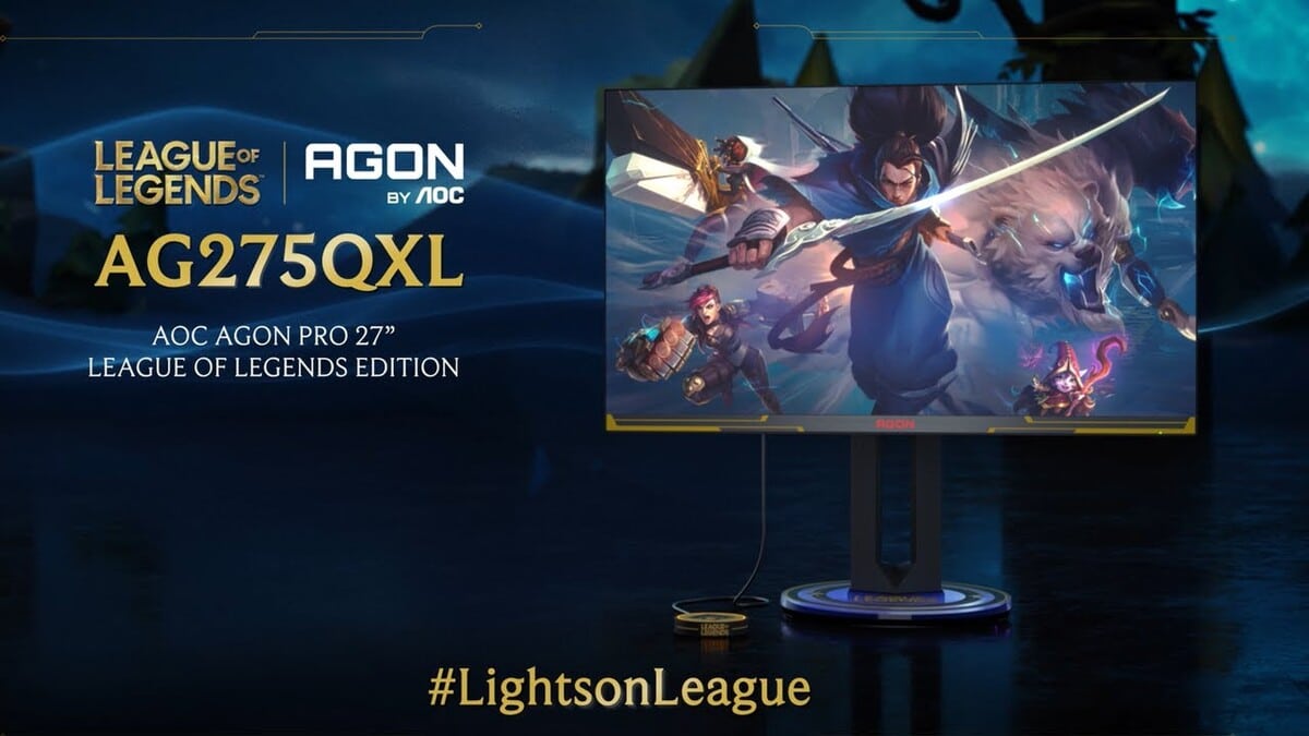 Recensione monitor AOC Agon AG275QXL: perfetto per gli appassionati di League of Legends