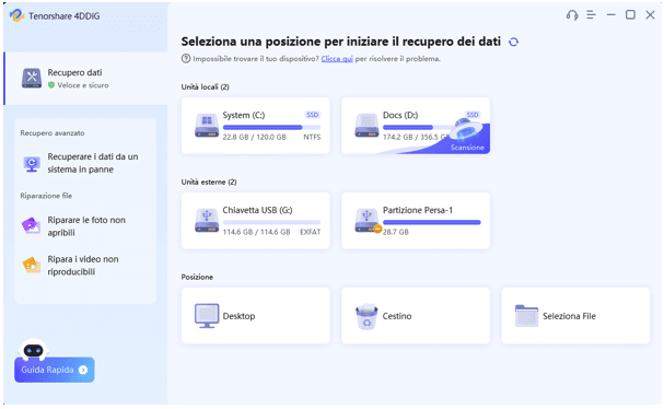 Tenorshare 4DDiG Crack: recupera i dati persi gratuitamente con la versione crack