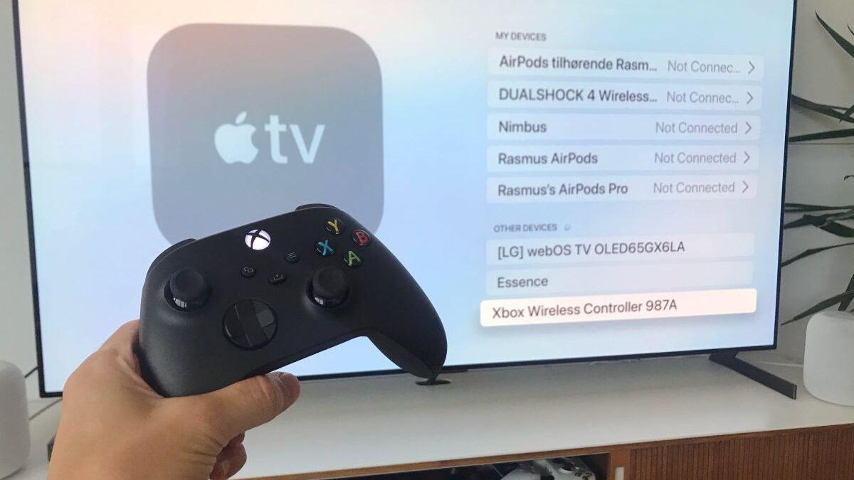 controller xbox Apple TV