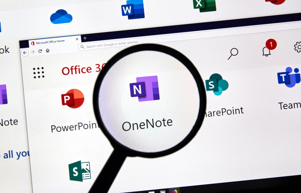 Lente d'ingrandimento su Onenote