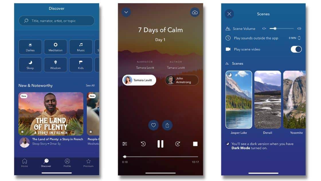 calm app rilassamento meditazione musiche migliori mistergadget.tech