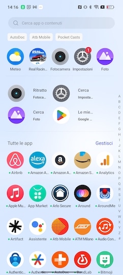 realme UI Sistema Operativo