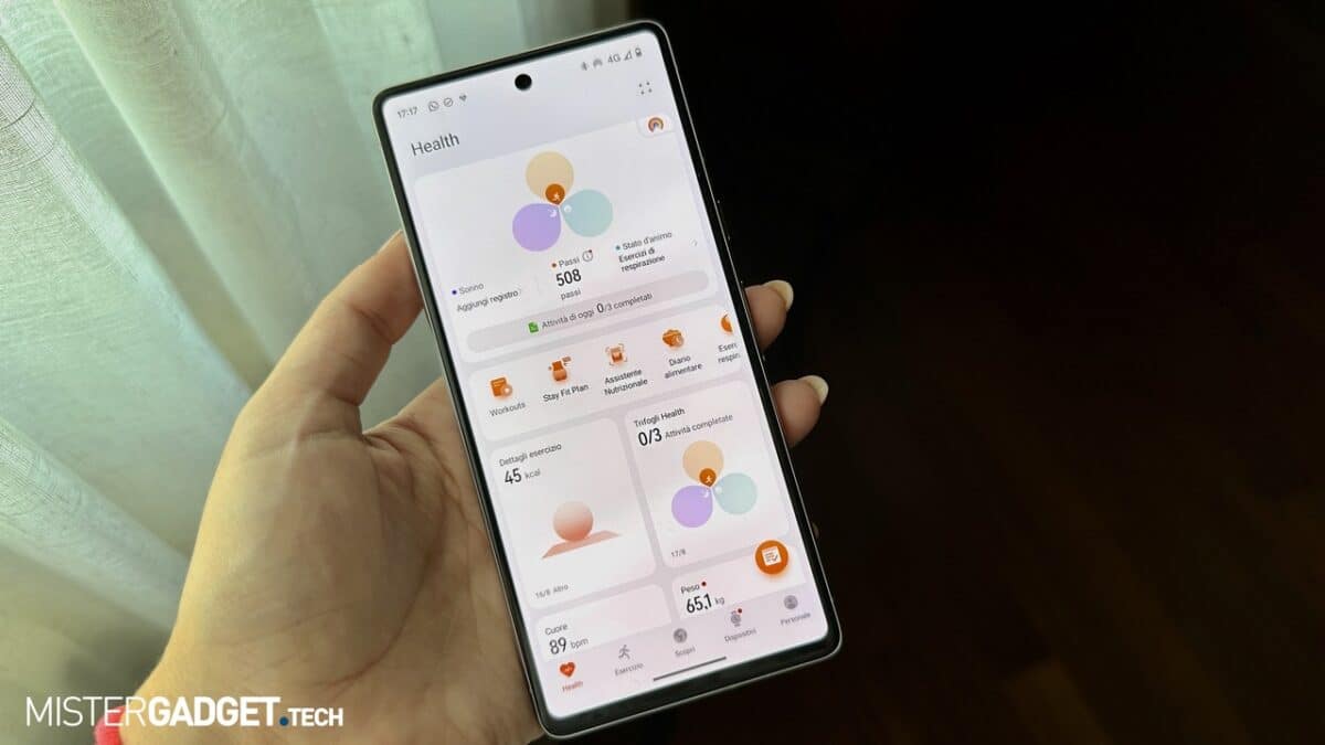 gestione smart band huawei app mistergadget.tech