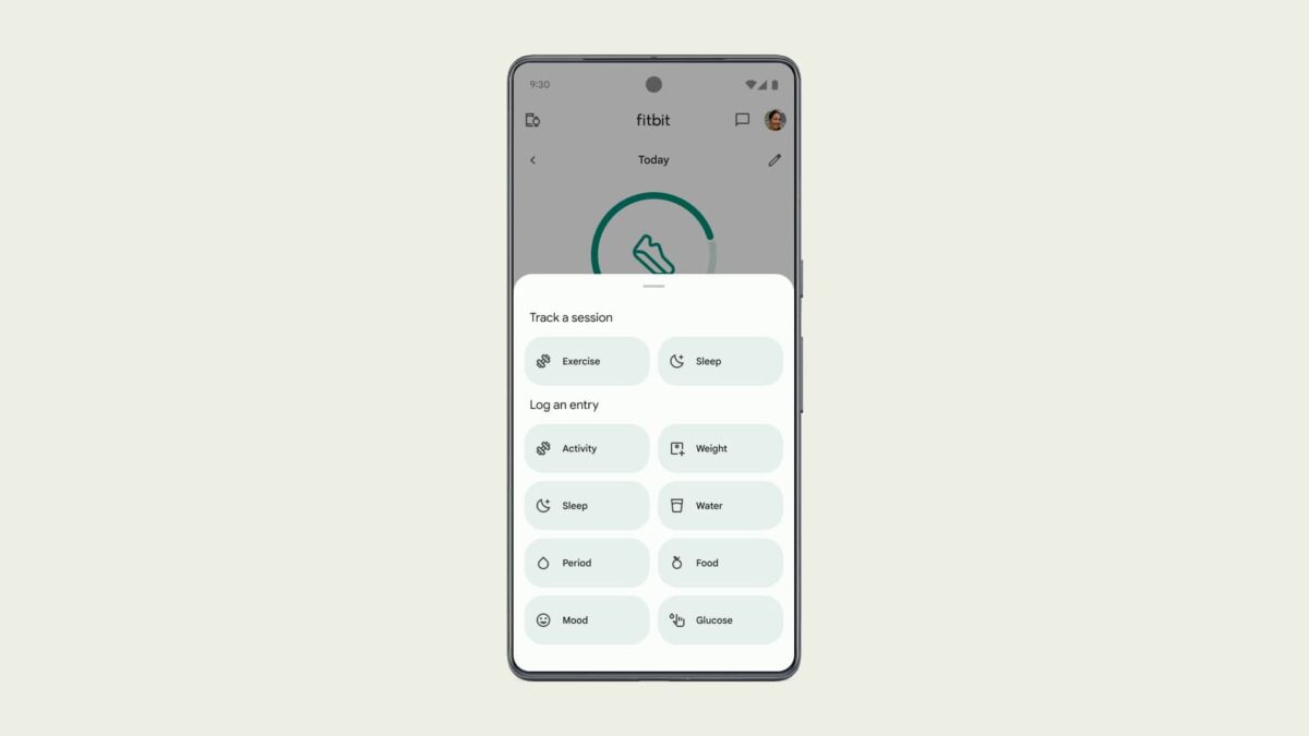 Screen Fitbit App