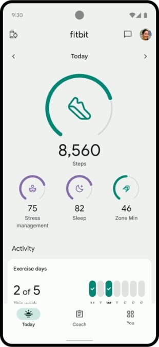 Screen Fitbit App3