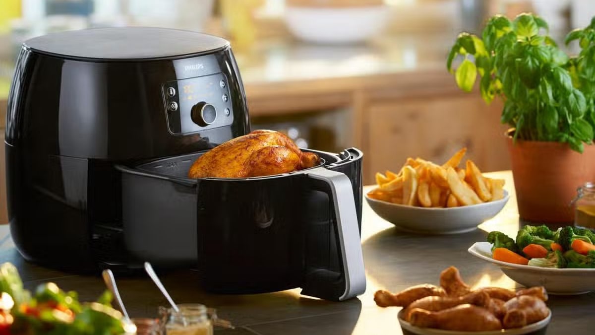 Philips Airfryer 3000 Serie XL, 6.2L (1.2Kg), Friggitrice 14-in-1, 90% Di  Grassi In Meno Con La Tecnologia Rapid Air, Digitale, App Per Ricette  (HD9270/90) : : Casa e cucina