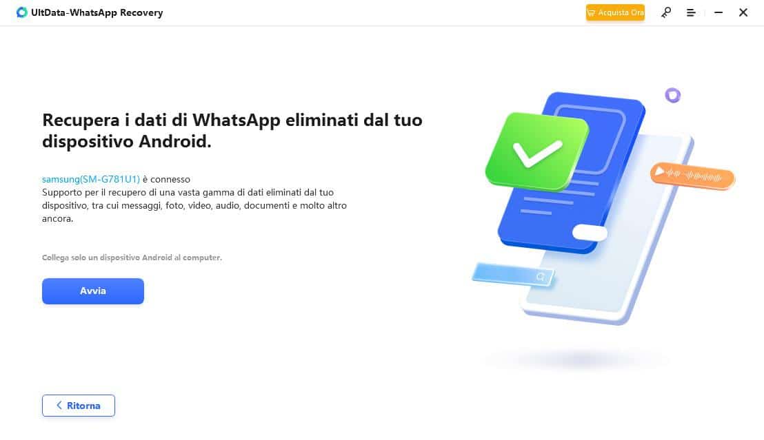 Recuperare le Foto di WhatsApp cancellate dal Mittente