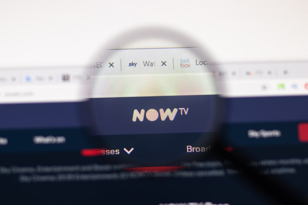 NowTV browser