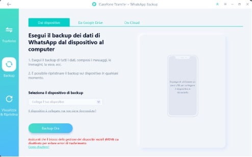 come recuprare messaggi whatsapp