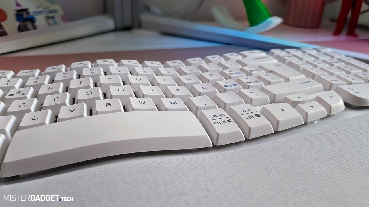 recensione tastiera ergonomica scrivania logitech wave keys mistergadget.tech