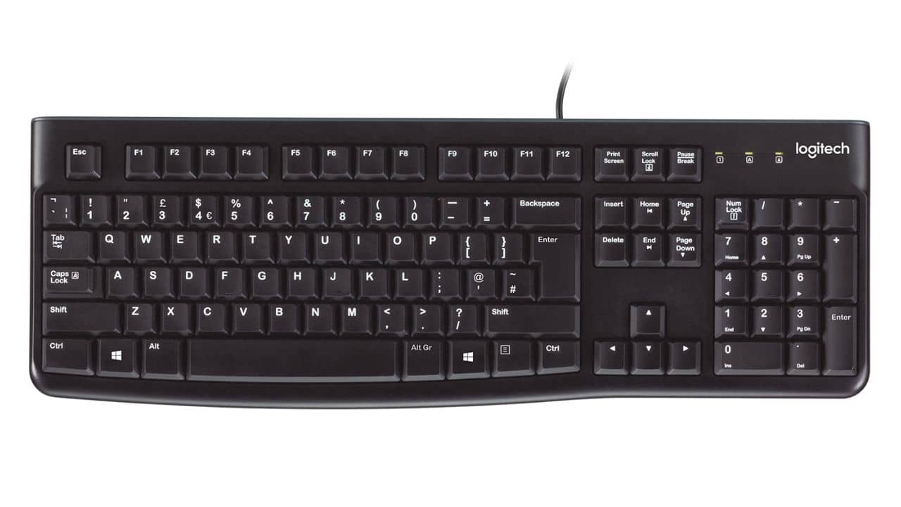 Logitech K120 tastiera comoda pc