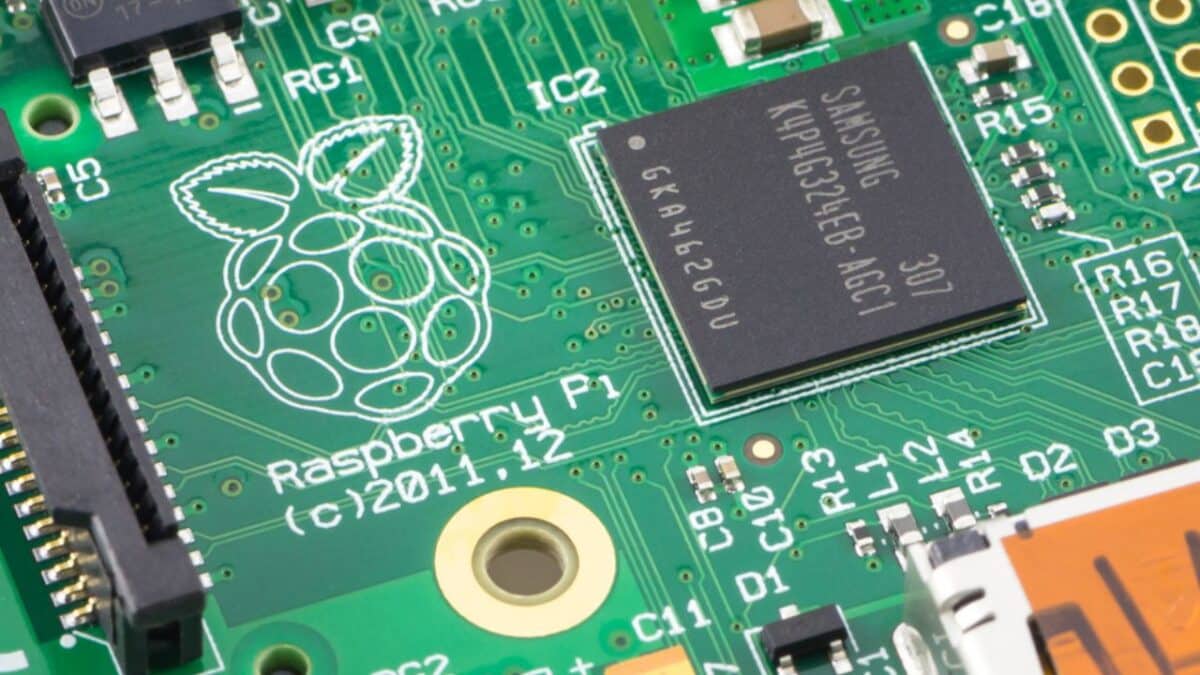 Scheda di un Raspberry Pi