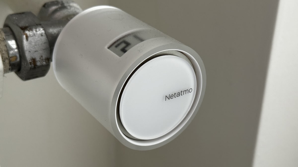 Valvola iNtelligente netatmo collegata al termostato smart BTicino