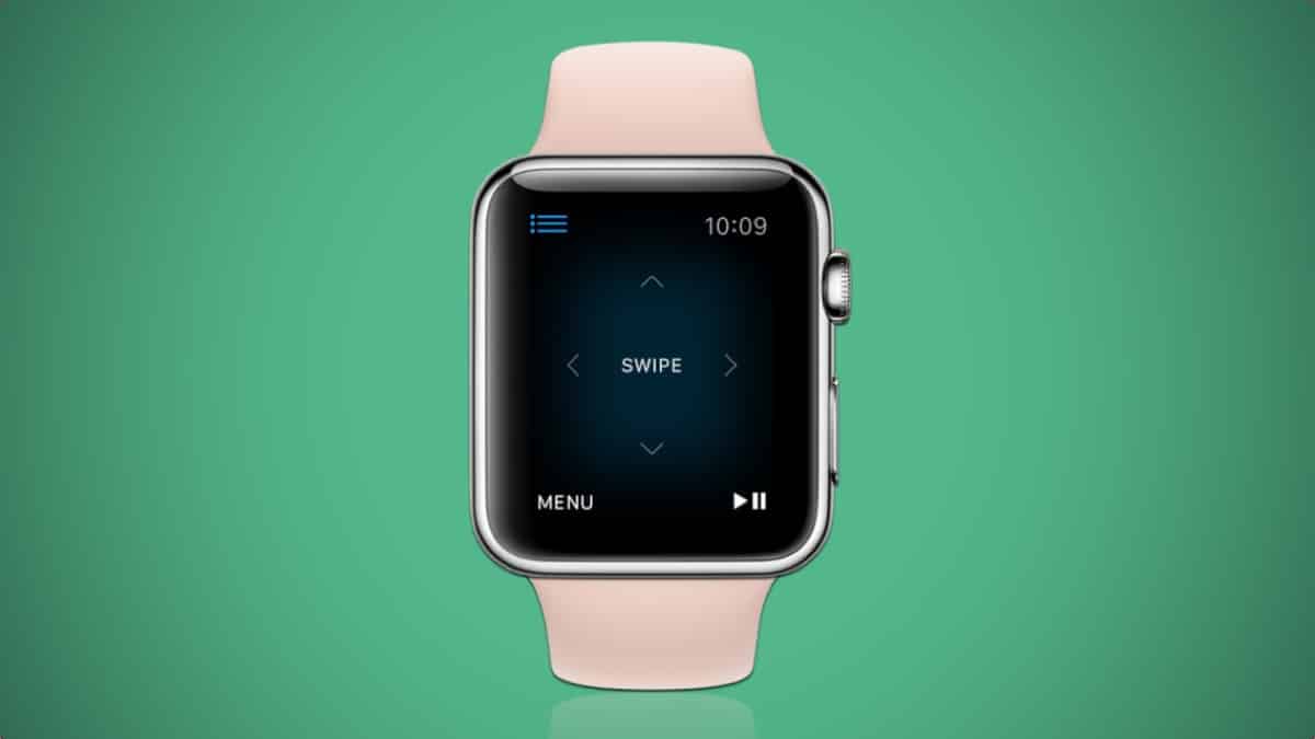 telecomando Apple TV con Apple Watch