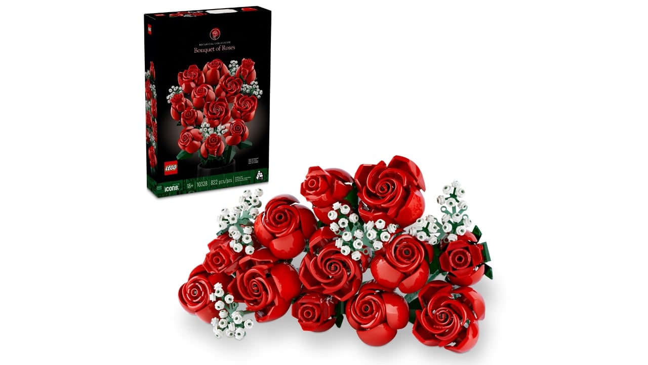 san valentino regalo lego rose