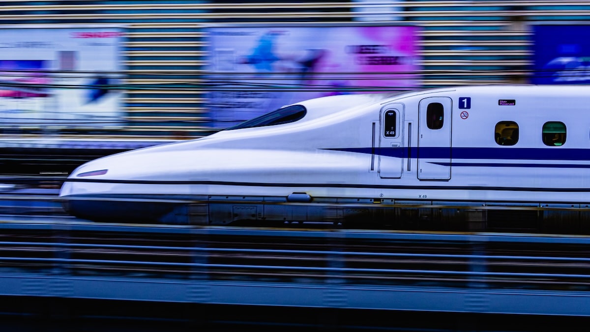 Un treno Shinkansen