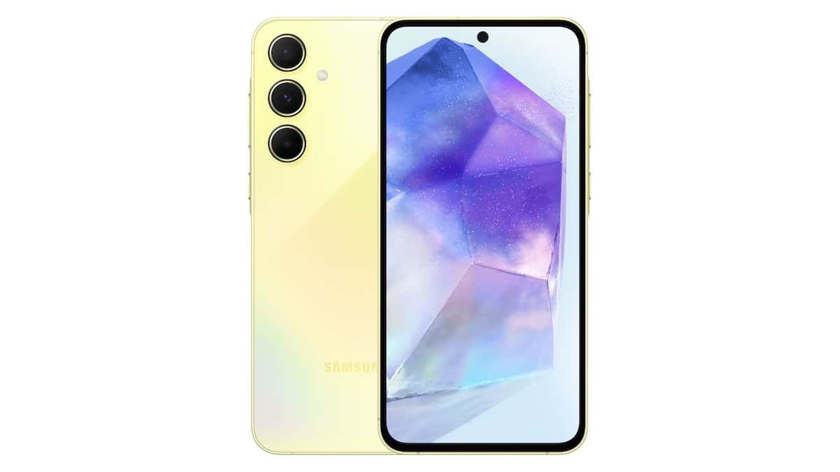 Galaxy A55 yellow