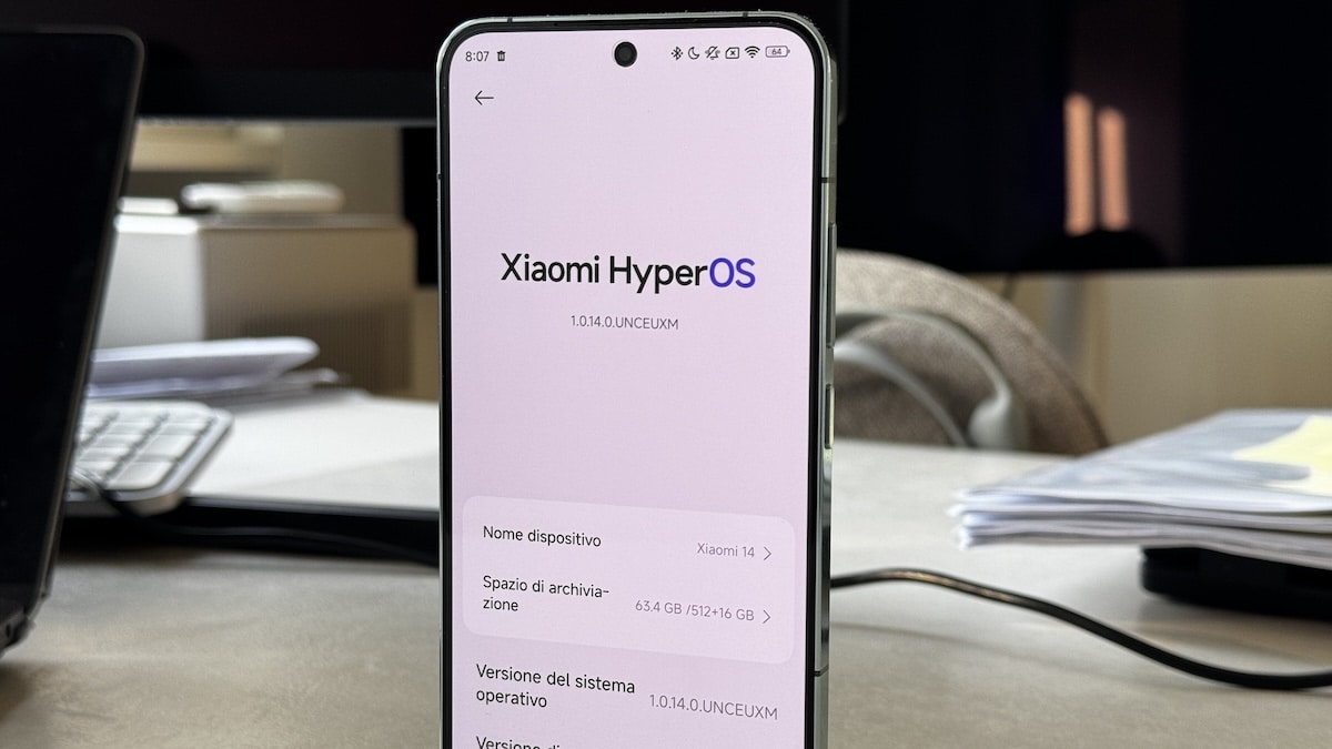 Xiaomi 14 hyperOS