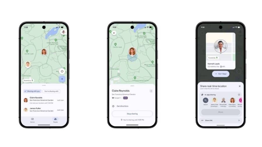 Condividere la posizione con gli amici su find hub