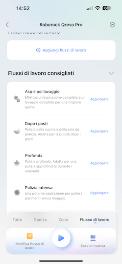 App Roborock QRevo Pro