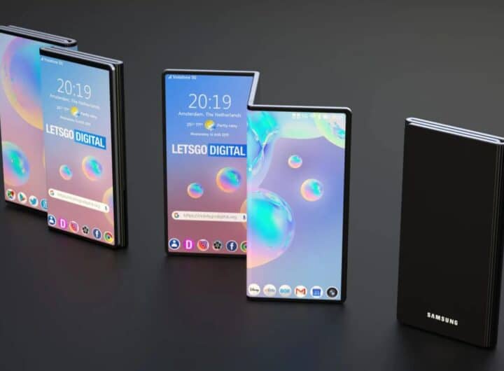 Samsung Galaxy foldable concept