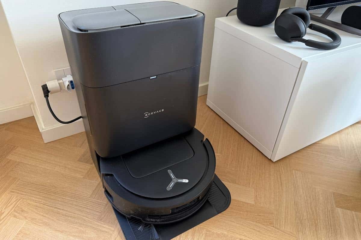 La stazione base di Ecovacs Deebot T80 Omni