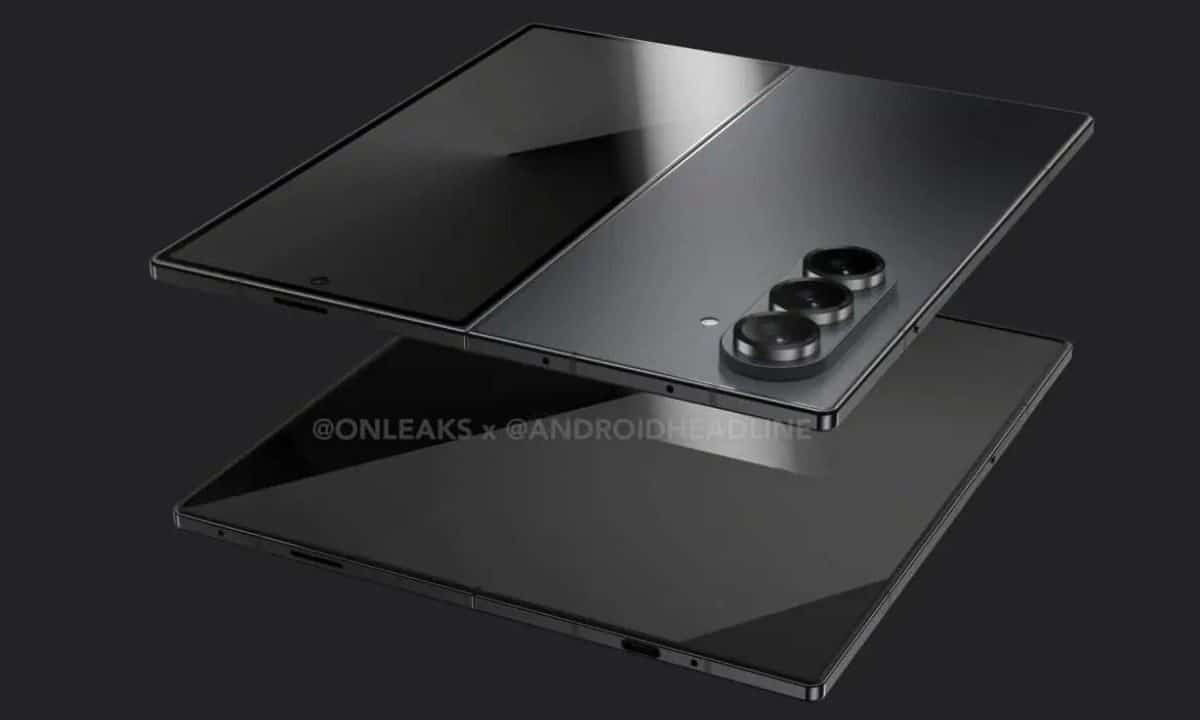 Samsung Galaxy Z Fold 7 in titanio