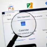 Google Calendar focus