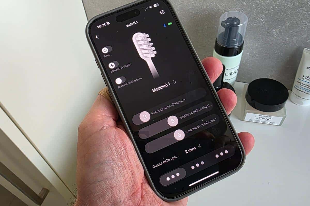 La app di Laifen Wave Special