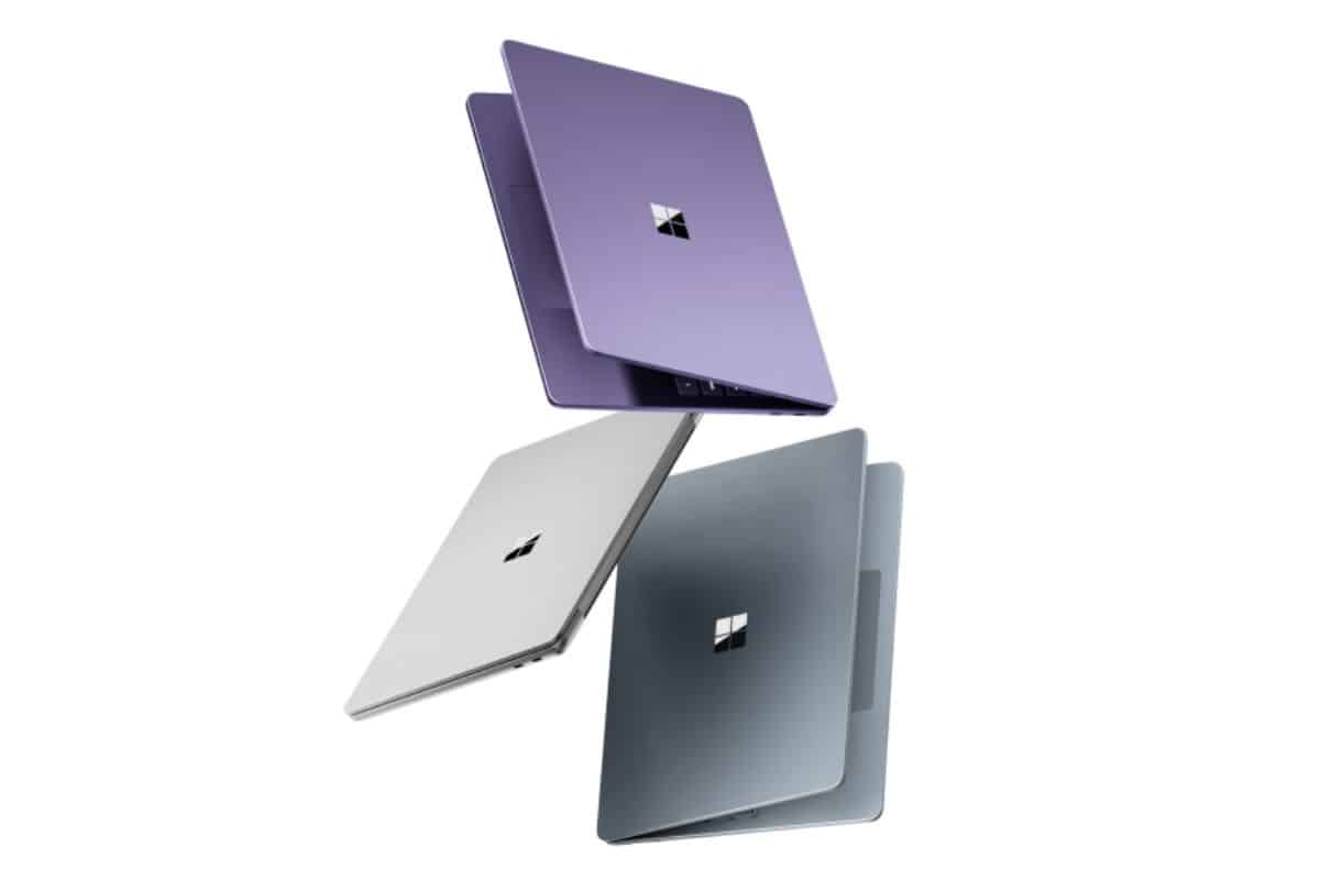 Microsoft Surface Laptop 13 e Pro 12 colori